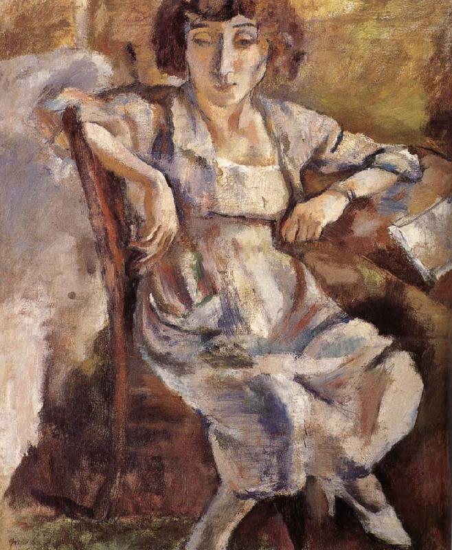 Portrait of woman, Jules Pascin